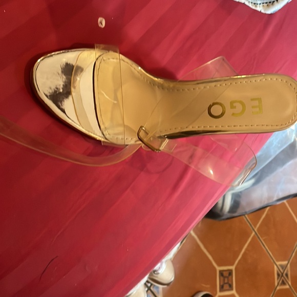 Platform heeled sandal type shoe - Picture 3 of 4